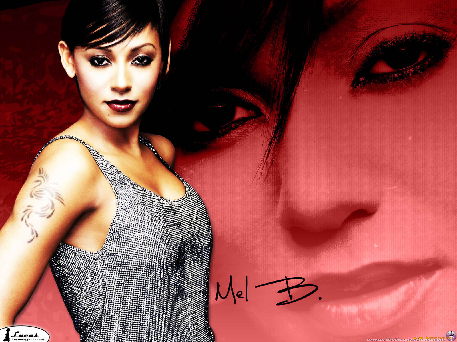 melanie, brown, 